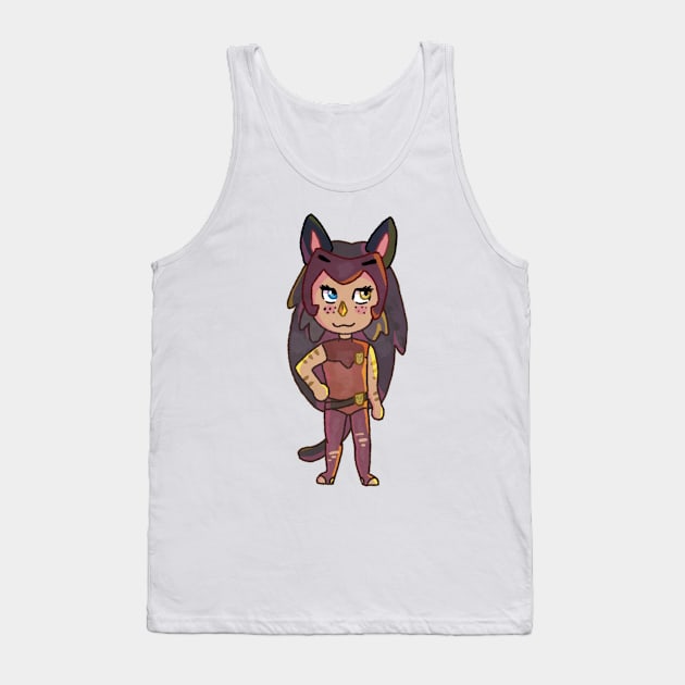 Chibi Catra Tank Top by Rose Rivers